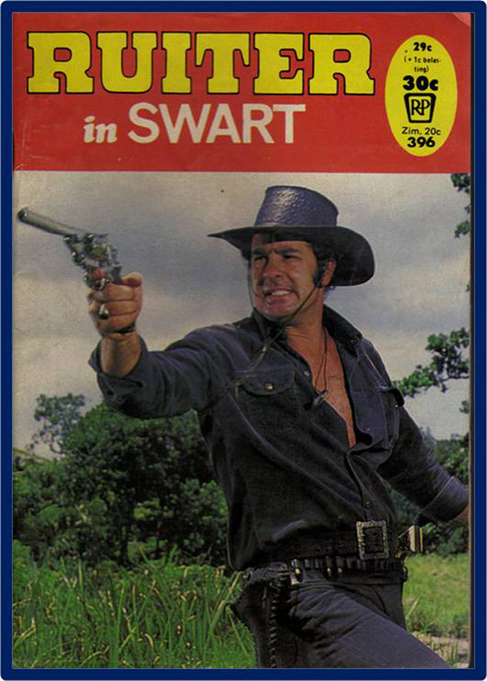 Ruiter in Swart
